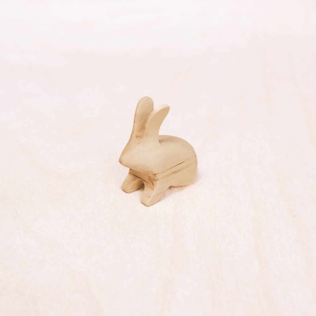 - Mini Wood Bunny Figurines - Handcrafted Assorted Wood Accent | LIKHÂ - LIKHÂ