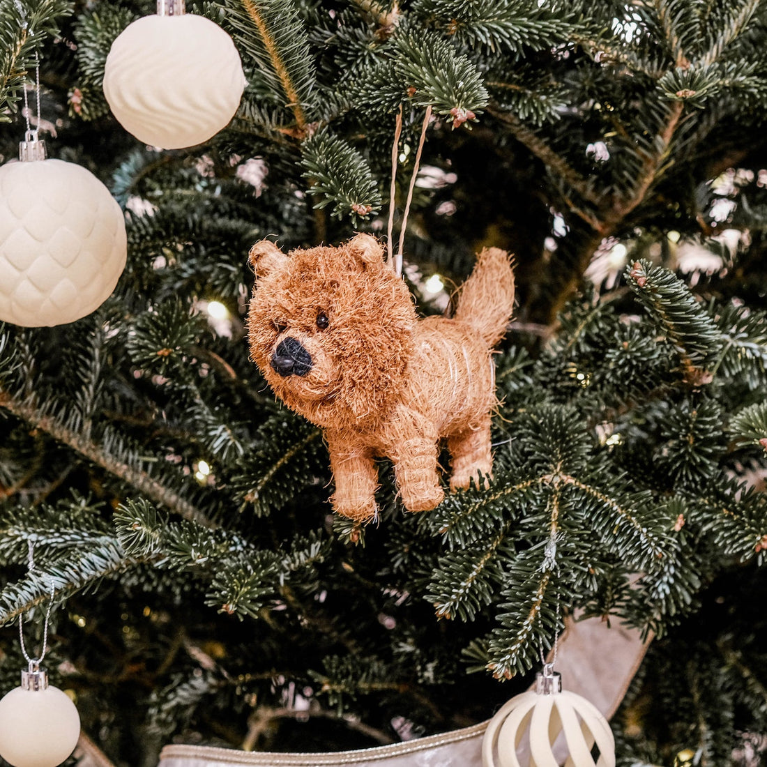 Ornaments - Chow Chow Ornament - Holiday Dog Decor | LIKHÂ - LIKHÂ
