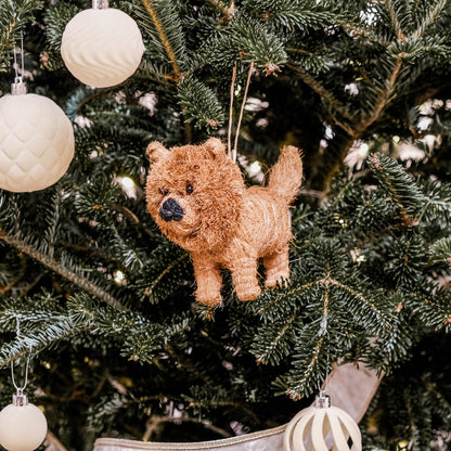 Ornaments - Chow Chow Ornament - Holiday Dog Decor | LIKHÂ - LIKHÂ