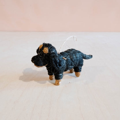 Ornaments - Dachshund Ornament - Coco Coir Pet Decor | LIKHÂ - LIKHÂ