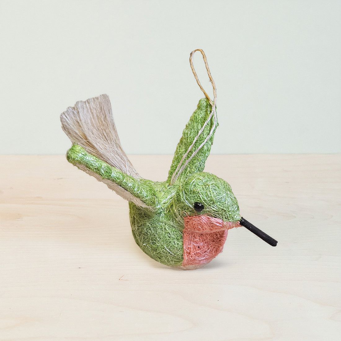 Ornaments - Green Hummingbird Ornament – Holiday Bird Ornament | LIKHÂ - LIKHÂ