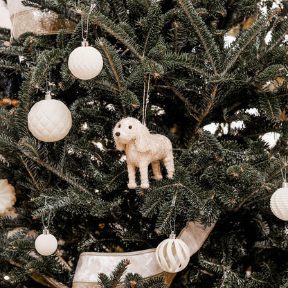 Ornaments - Labrador Ornament - Coco Coir Holiday Decor | LIKHÂ - LIKHÂ