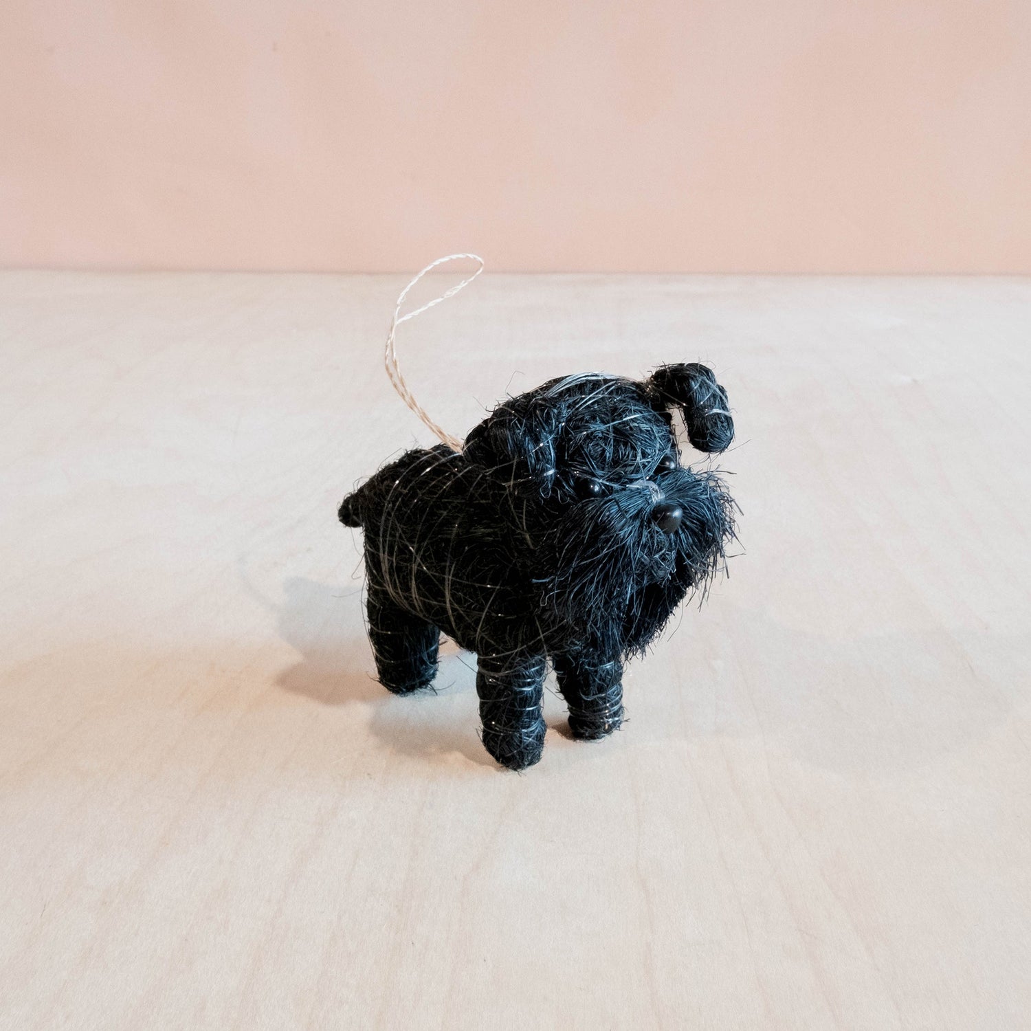 Ornaments - Schnauzer Ornament - Coco Coir Dog Charm | LIKHÂ - LIKHÂ