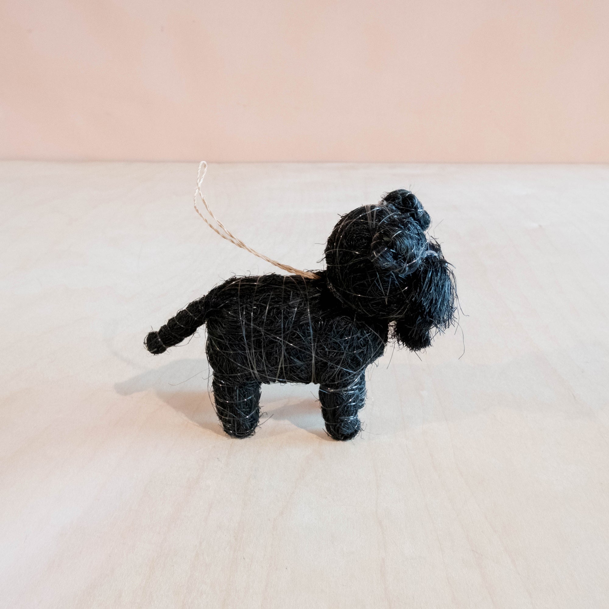 Ornaments - Schnauzer Ornament - Coco Coir Dog Charm | LIKHÂ - LIKHÂ