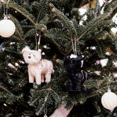 Ornaments - Schnauzer Ornament - Coco Coir Dog Charm | LIKHÂ - LIKHÂ