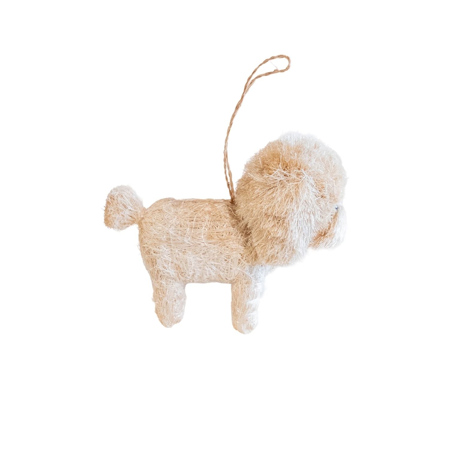 Ornaments - White Poodle Ornament - Artisan Pet Ornament | LIKHÂ - LIKHÂ