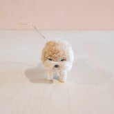 Ornaments - White Poodle Ornament - Artisan Pet Ornament | LIKHÂ - LIKHÂ