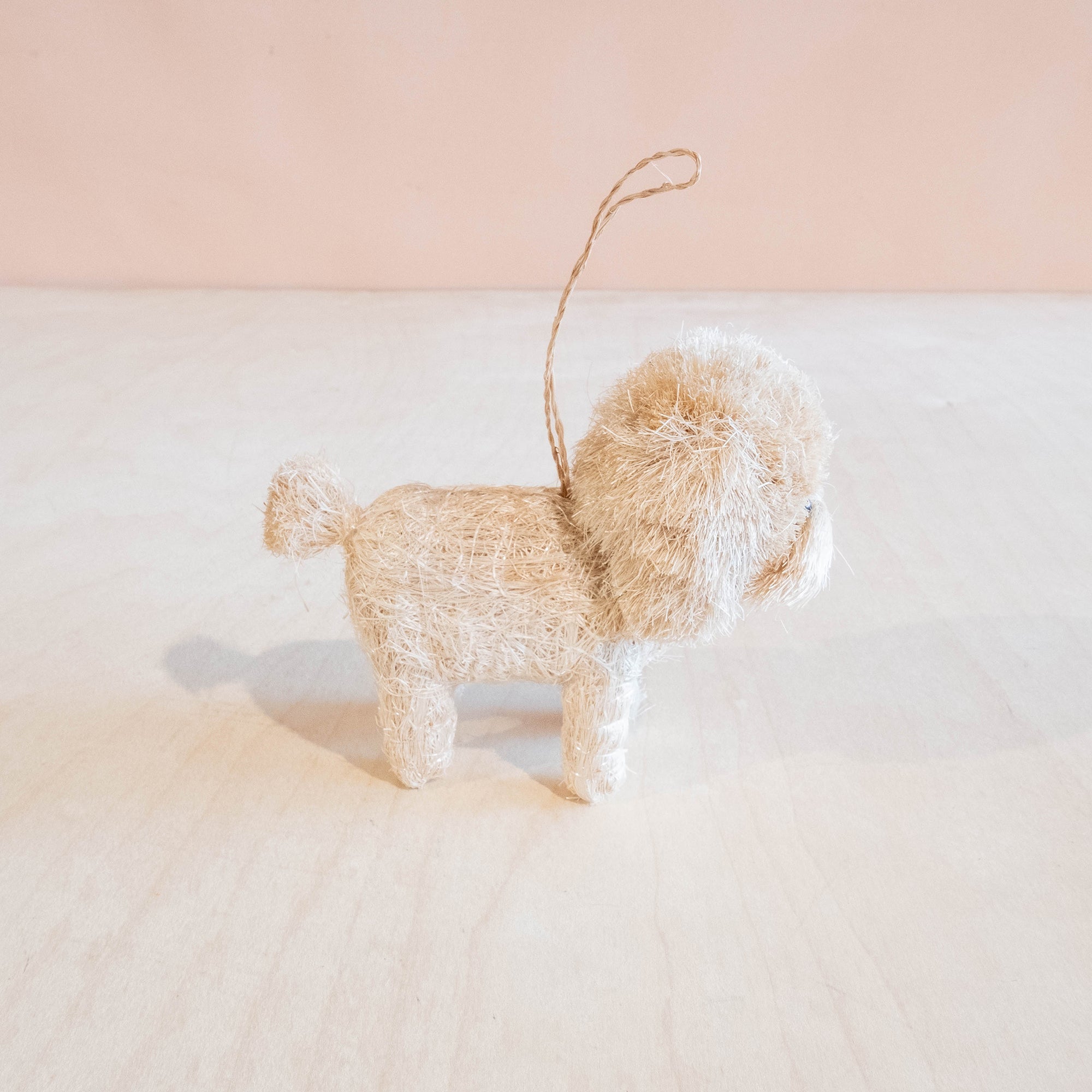 Ornaments - White Poodle Ornament - Artisan Pet Ornament | LIKHÂ - LIKHÂ