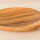 - Acacia Oval 12" Wood Tray - Wooden Dish | LIKHA - LIKHÂ