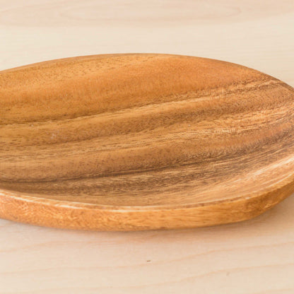 - Acacia Oval 9&quot; Wood Dish - Wooden tray | LIKHA - LIKHÂ