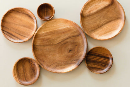 - Acacia Round 12&quot; Wood Plate - Charger Plate | LIKHA - LIKHÂ