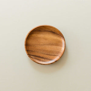 - Acacia Round 8" Wood Plate - Appetizer Plate | LIKHA - LIKHÂ
