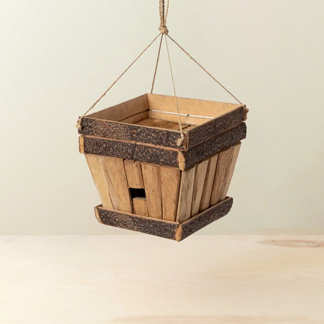 Birdhouse - Trapezoid Planter-Birdhouse - Rustic Decor | LIKHA - LIKHÂ