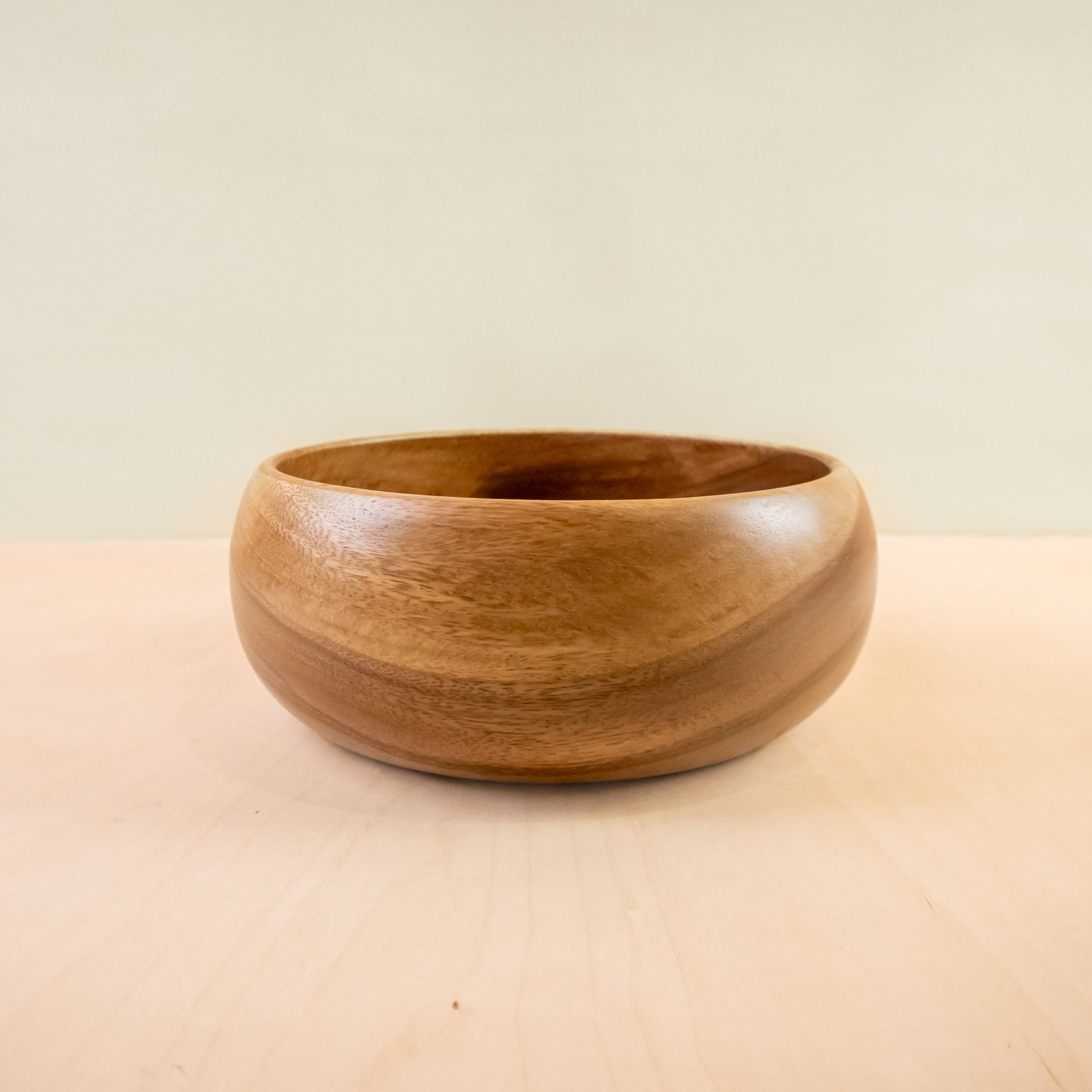 Bowls - Acacia Calabash Bowls, set of 1 large + 4 small bowls | LIKHÂ - LIKHÂ