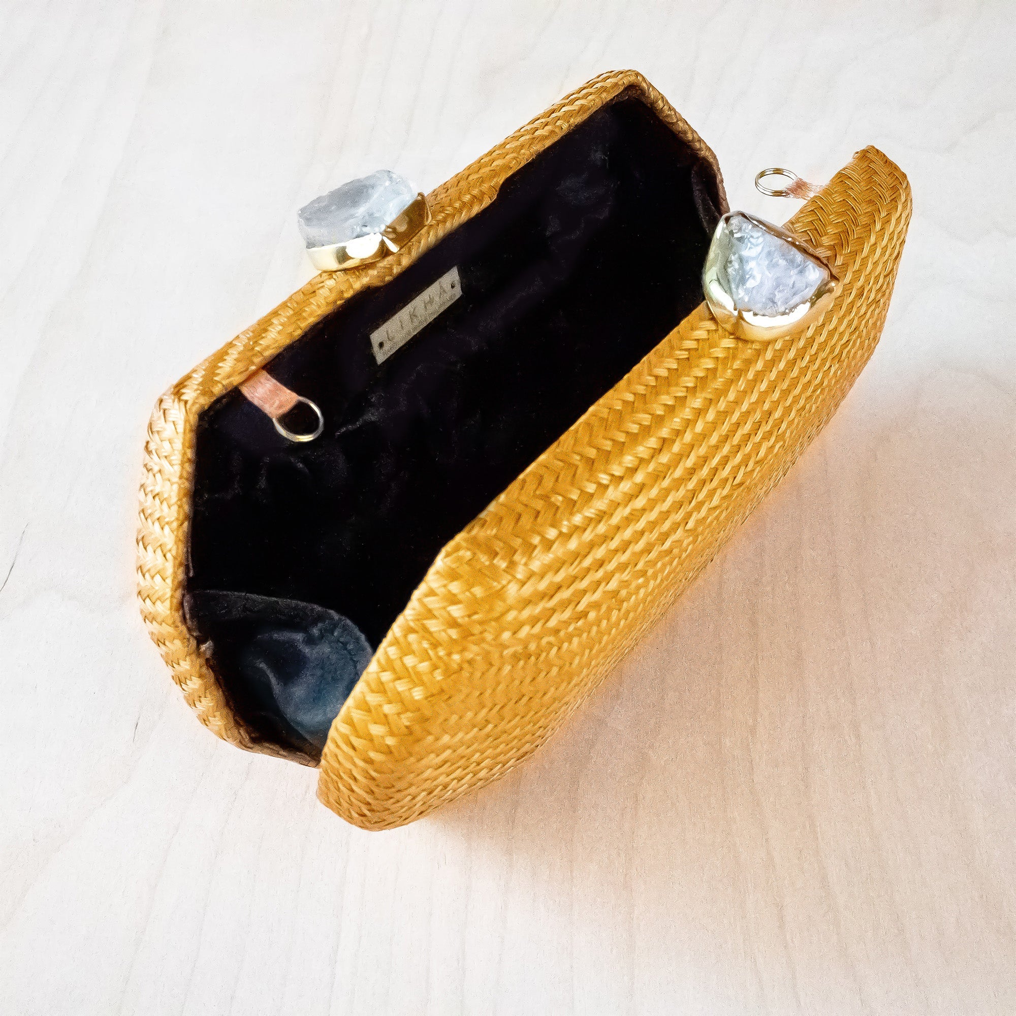Buy Yellow Shine Clutch by THE PURPLE SACK at Ogaan Market Online Shopping  Site