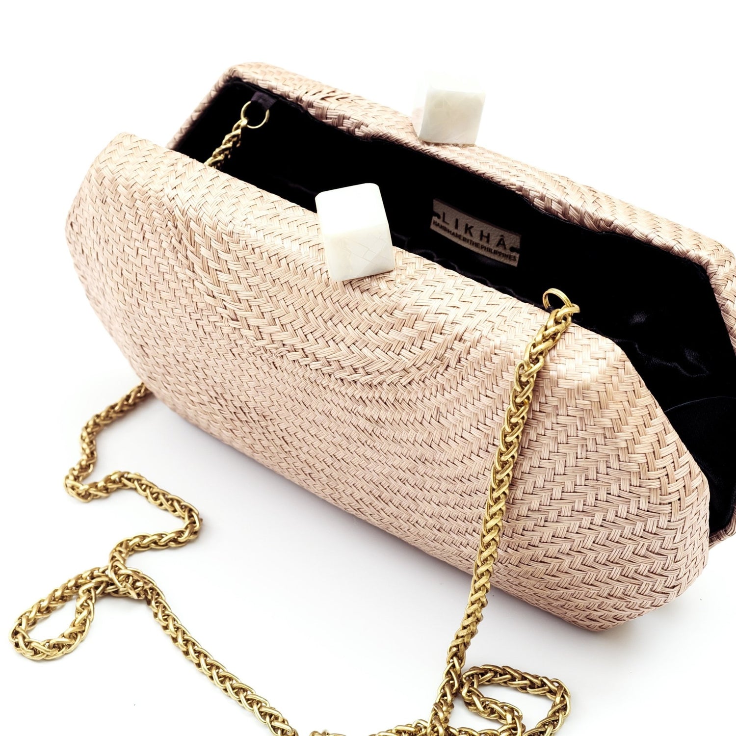 Clutches - Dusty Rose Clutch - Handcrafted Clutches | LIKHÂ - LIKHÂ