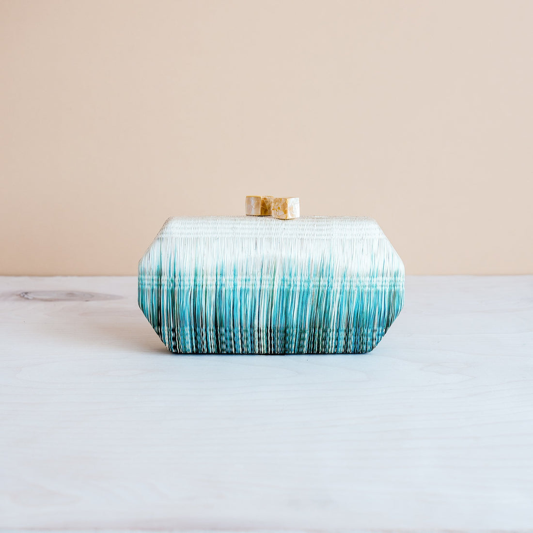 Clutches - Teal Clutch Bag - Handmade Clutch | LIKHÂ - LIKHÂ