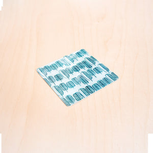 Coasters - Capiz Coaster Nordic Pattern, set of 4 - Shell Coasters | LIKHÂ - LIKHÂ