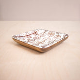 Decorative Plates - Capiz + Acacia Plate - Nordic Circles, Square | LIKHÂ - LIKHÂ