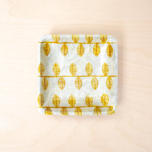 Decorative Plates - Capiz + Acacia Plate - Nordic Vines, Square | LIKHÂ - LIKHÂ