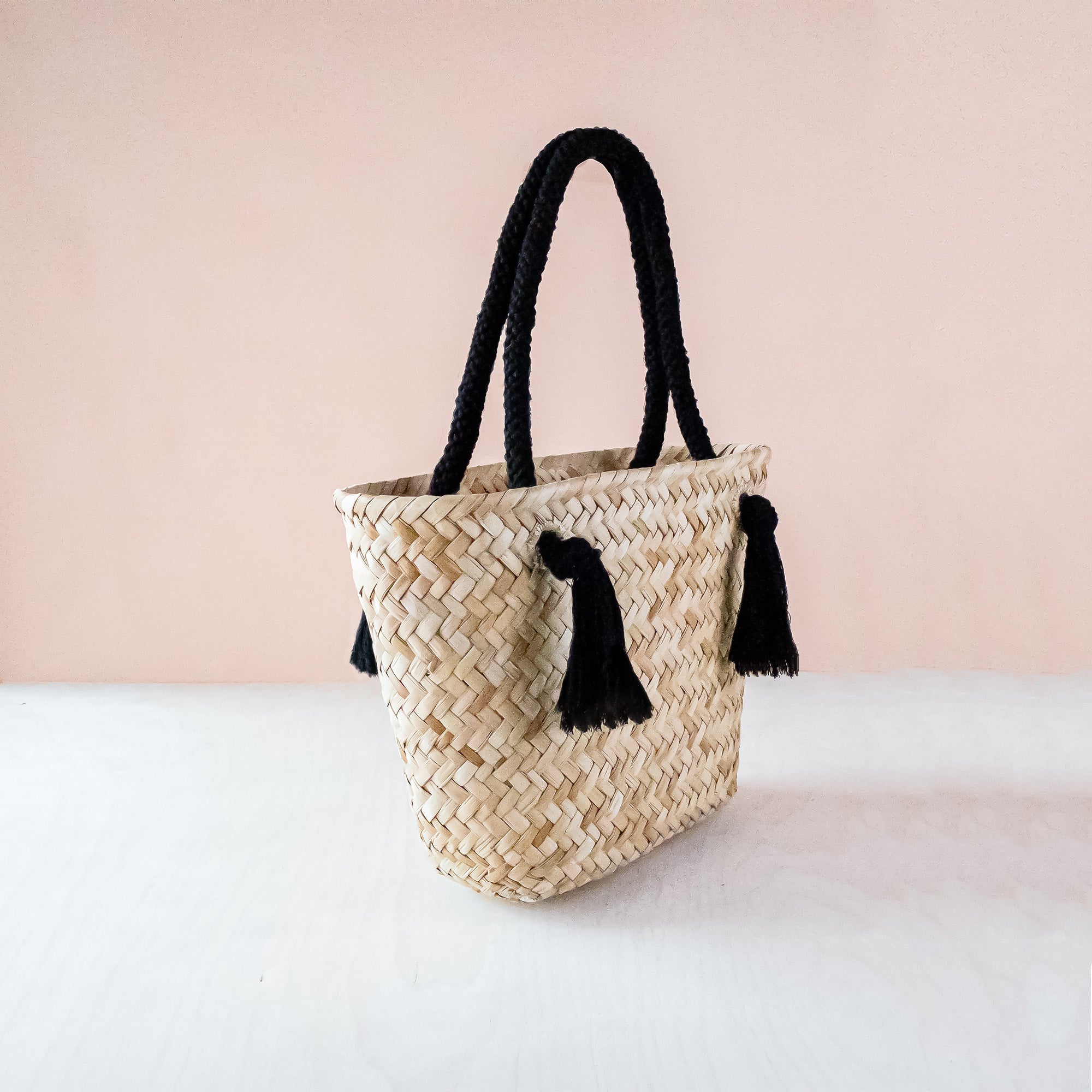Classic straw tote Clearance