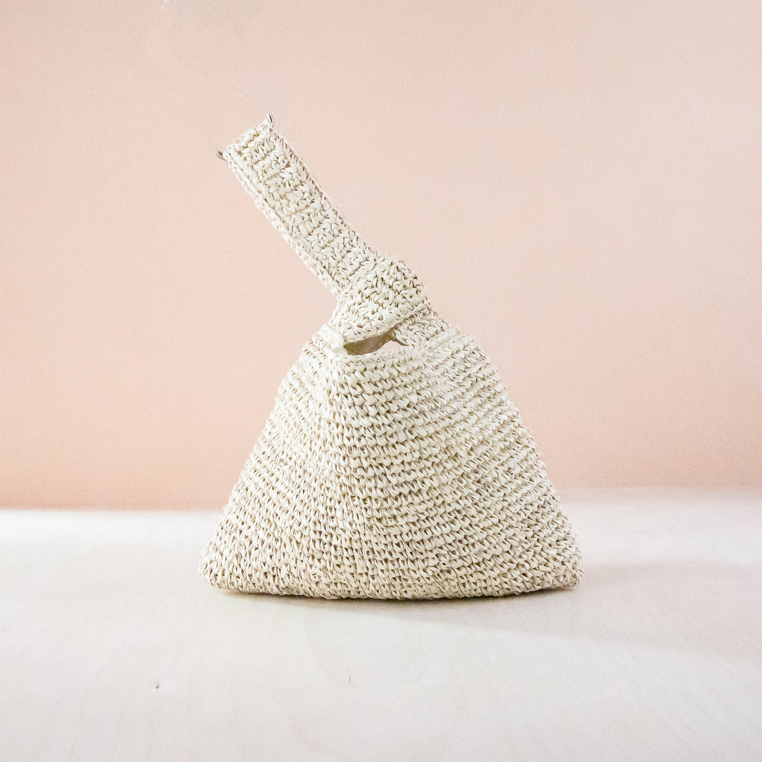 Handbags - Natural Crochet Japanese Knot Bag - Wrist Bag | LIKHA - LIKHÂ