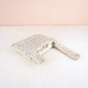 Handbags - Natural Crochet Japanese Knot Bag - Wrist Bag | LIKHA - LIKHÂ