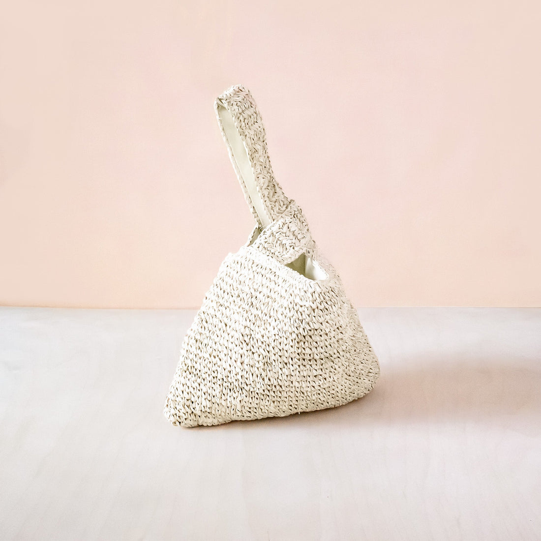 Handbags - Natural Crochet Japanese Knot Bag - Wrist Bag | LIKHA - LIKHÂ