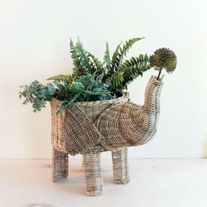 - Natural Rattan Elephant Basket - Wicker Basket | LIKHA - LIKHÂ