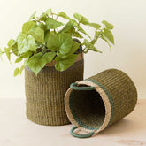- Olive Baskets with Handle, set of 2 - Natural Baskets | LIKHA - LIKHÂ