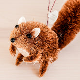 Ornaments - Set of 3 Woodland Animal Ornaments - Bunny, Raccoon, Squirrel | LIKHÂ - LIKHÂ