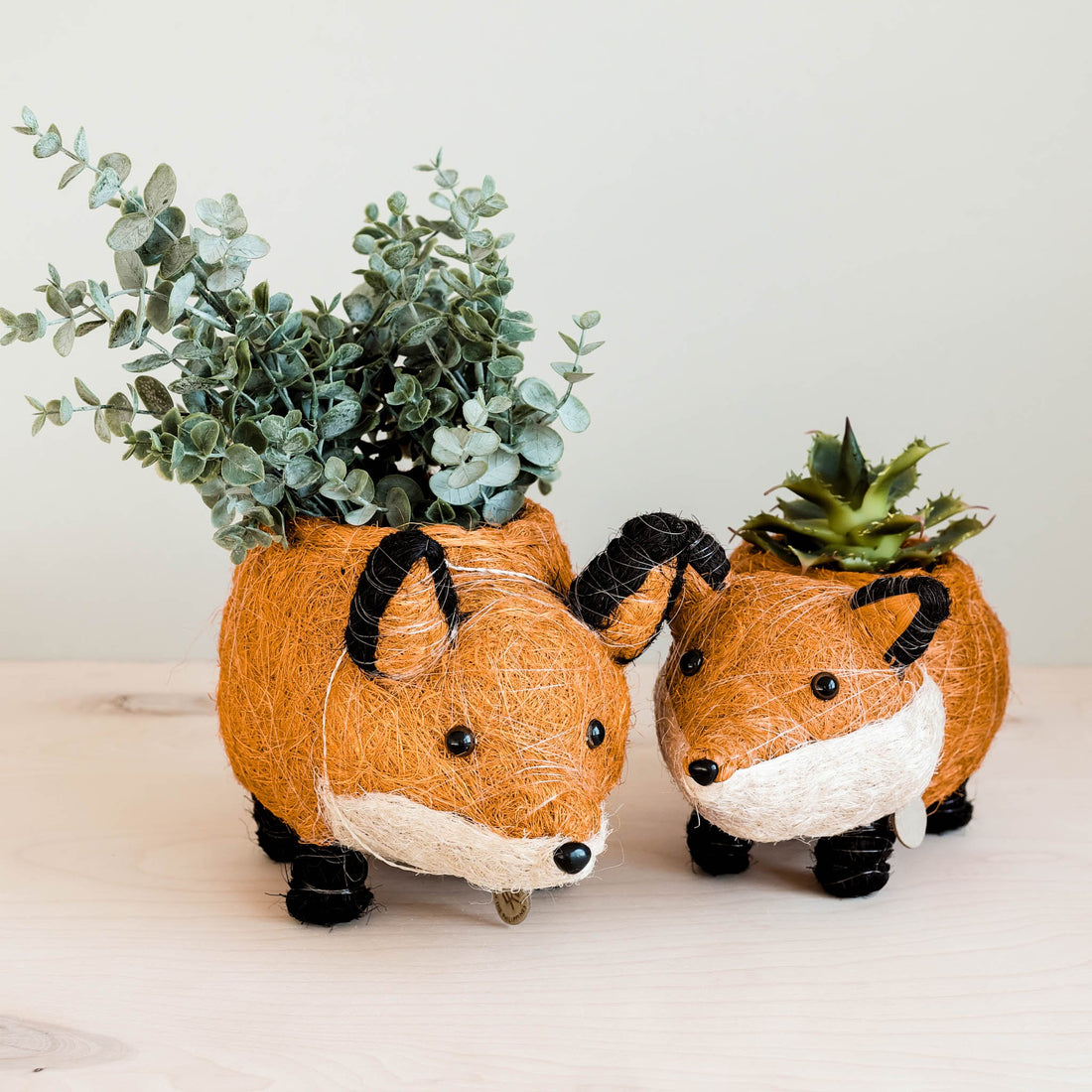 Planters - Baby Fox Planter - Handmade Pot | LIKHÂ - LIKHÂ