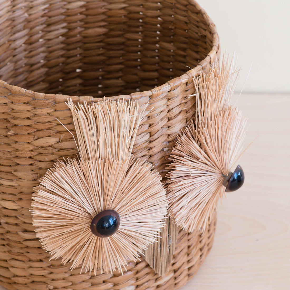 Pots & Planters - Owl 6" Seagrass Basket Planter - Succulent Plant Pot | LIKHA - LIKHÂ