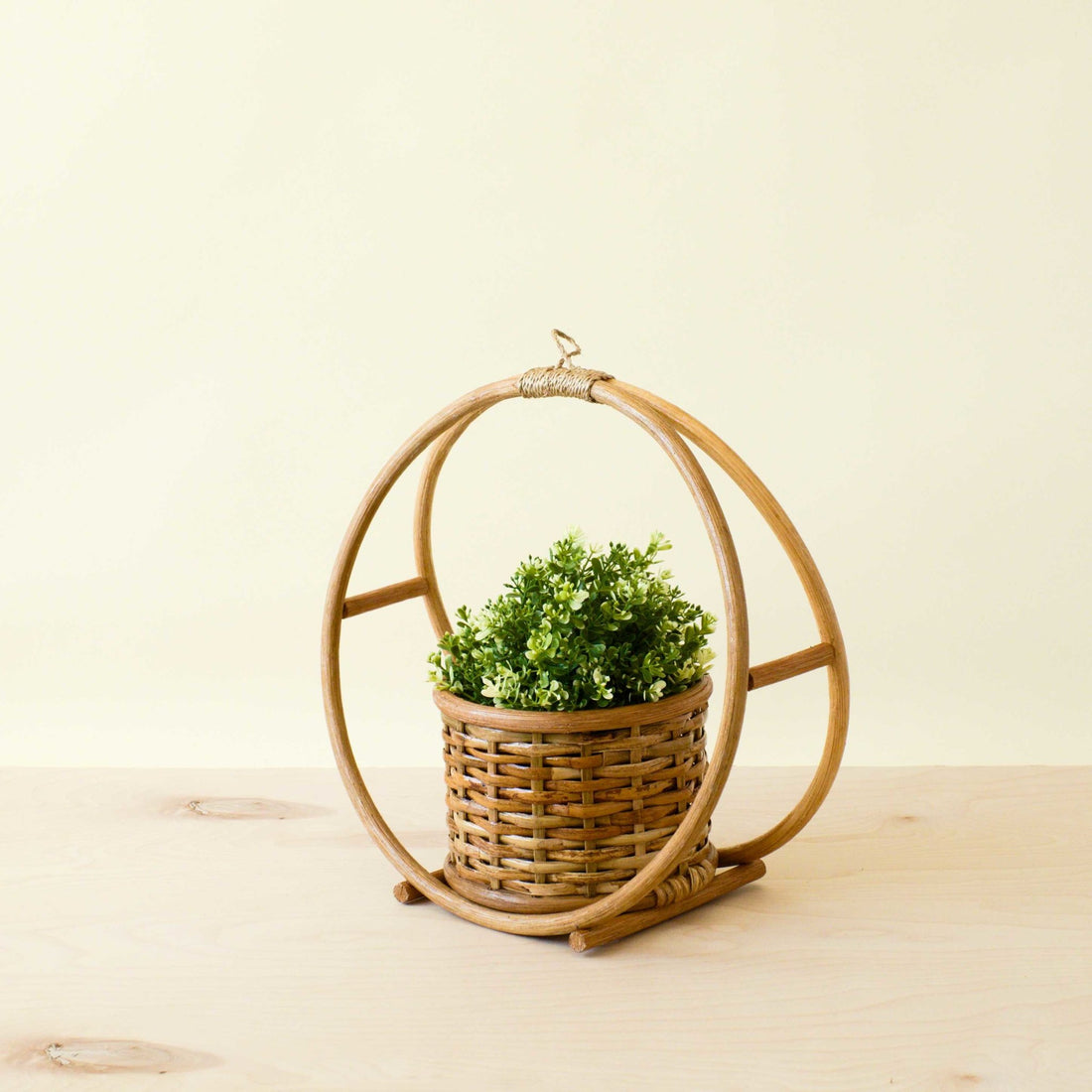 - Rattan Round Hanging Planter | LIKHA - LIKHÂ