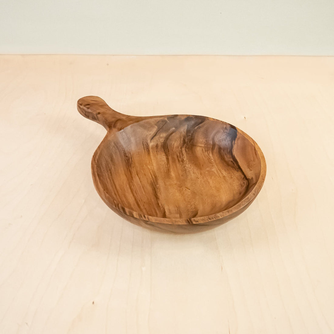 Serving Tray - Round Serving Tray with Handles - Acacia Wood | LIKHÂ - LIKHÂ