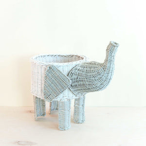 - Two-tone Rattan Elephant Basket - Wicker Organizer | LIKHA - LIKHÂ