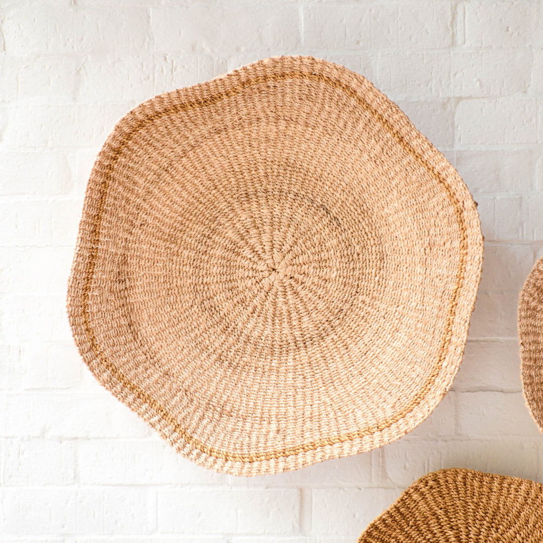 Wall Baskets - Scallop Wall Baskets, Large - Wall Baskets | LIKHÂ - LIKHÂ