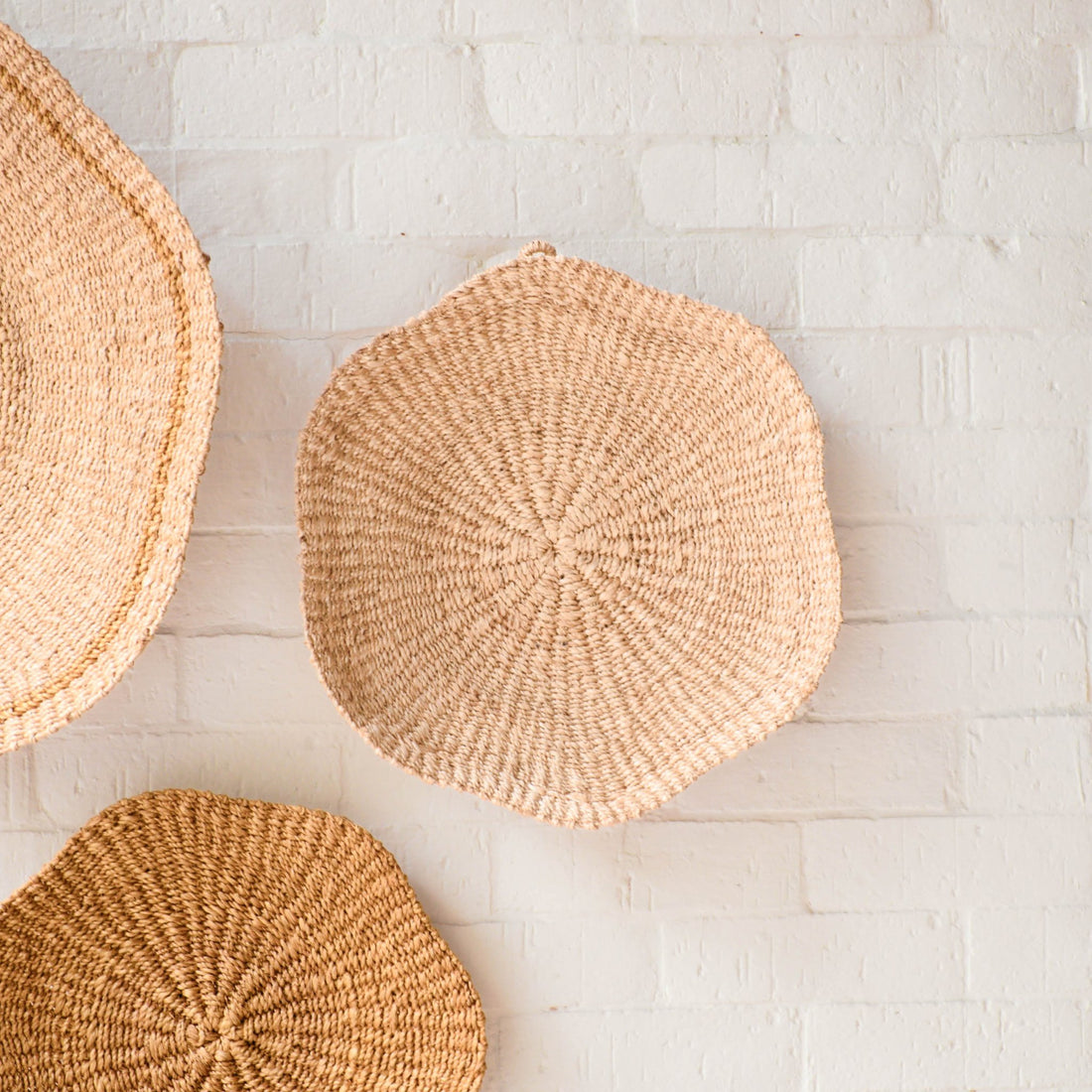 Wall Baskets - Scallop Wall Baskets, Medium - Wall Baskets | LIKHÂ - LIKHÂ