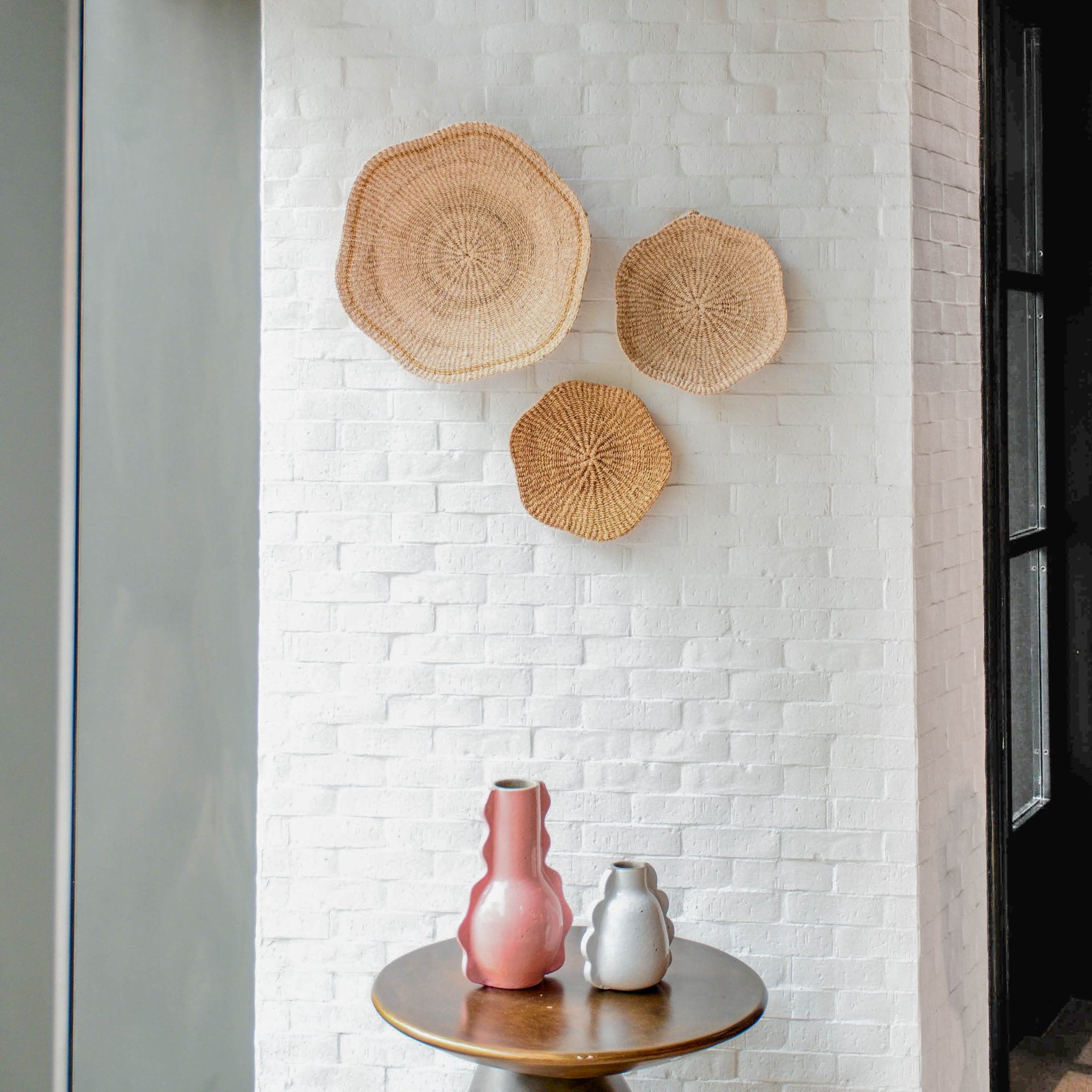 Wall Baskets - Scallop Wall Baskets, Medium - Wall Baskets | LIKHÂ - LIKHÂ